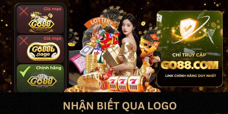 Hướng Dẫn Phân Biệt Nhanh GO88 Thật Giả Chuẩn Xác Nhất 2025 3 Nhận biết thông qua logo